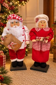R05 - Casal de papai e mamãe Noel